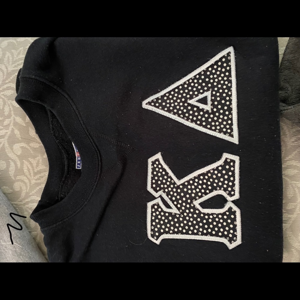 Kappa Delta Stitch letters